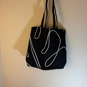 Black and White Tote Bag
